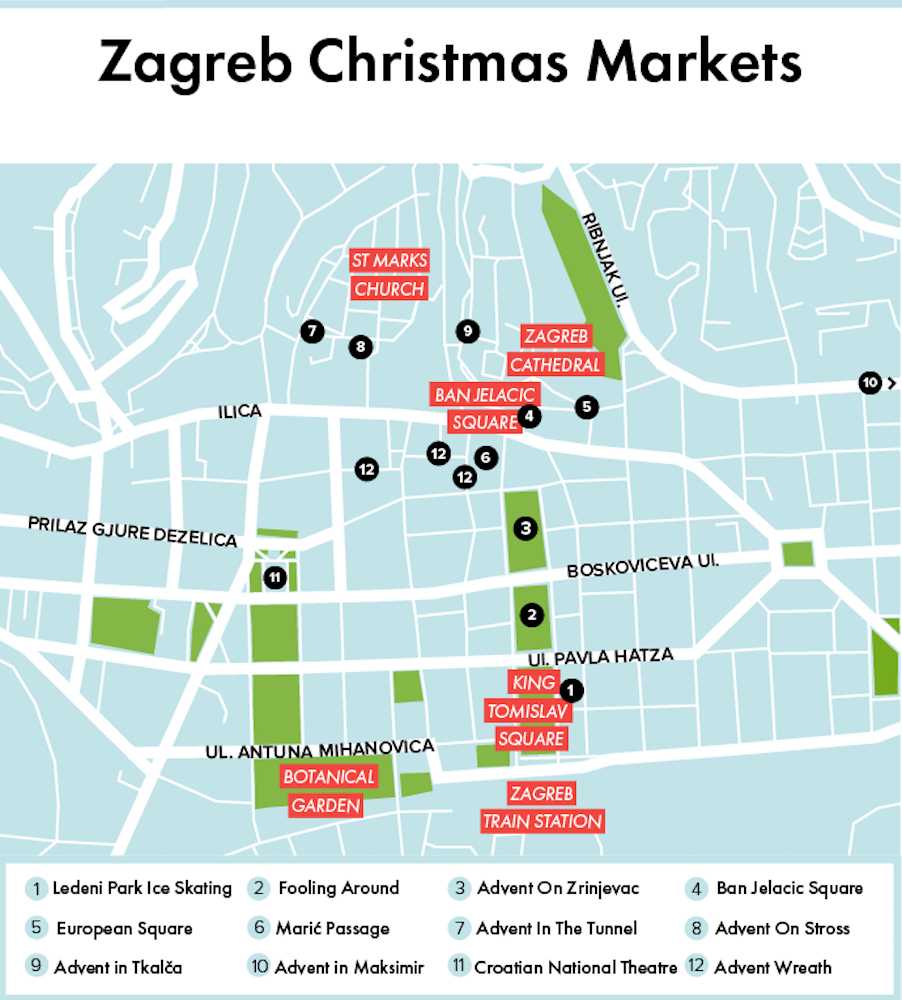 Christmas Markets Map