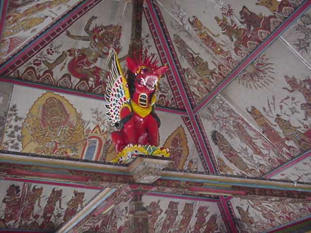 Ceiling of Hall of Justice: Click to enlarge