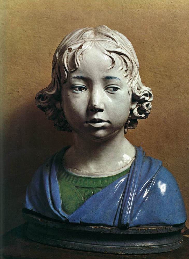 Bust of a Boy by Andrea Della Robbia