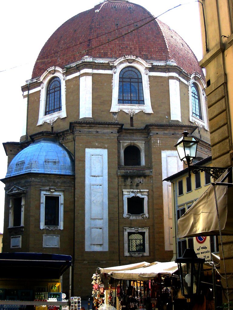 Exterior of the Medici Chapel and Mausoleum