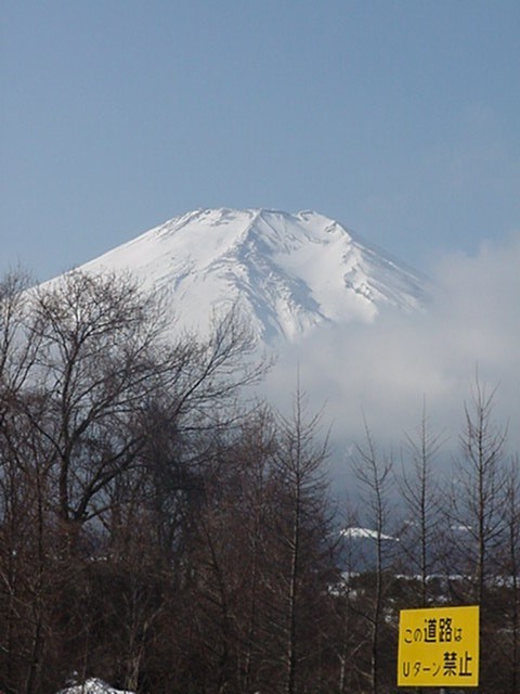 A view of Mt. Fuji from the