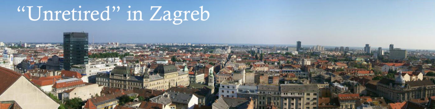 A view of Zagreb from the Upper Town
