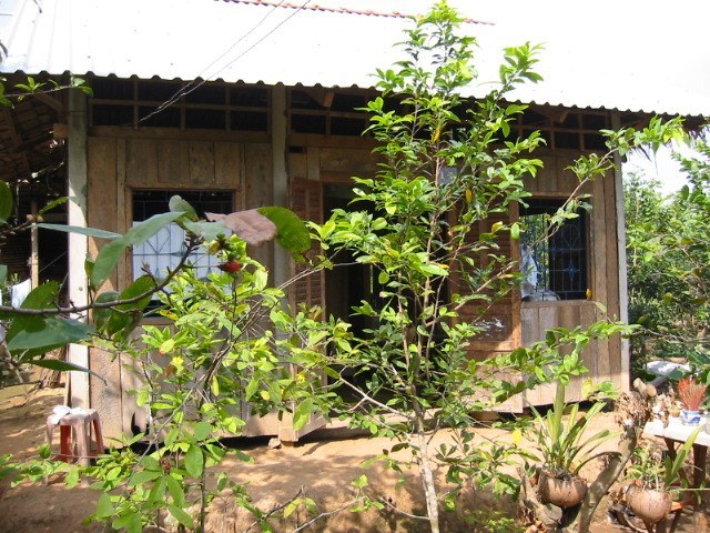 A villager's house on
            Unicorn Island